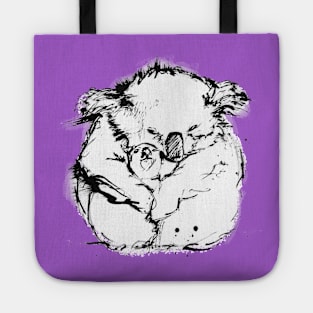 Ball of Love - Mum and Baby Koala Tote