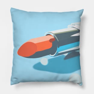 lipstick red Pillow