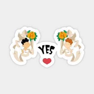 TD Marriage proposal - Yes Magnet