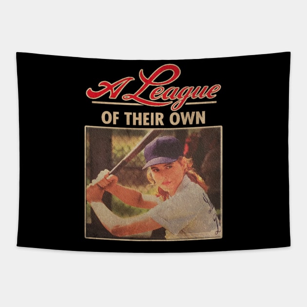 a league their own Tapestry by the art origami