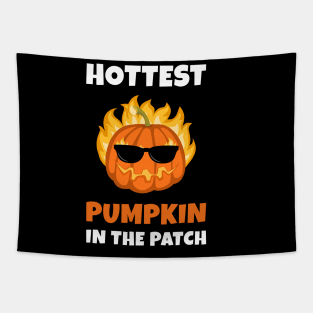 Hottest Pumpkin In The Patch Tapestry