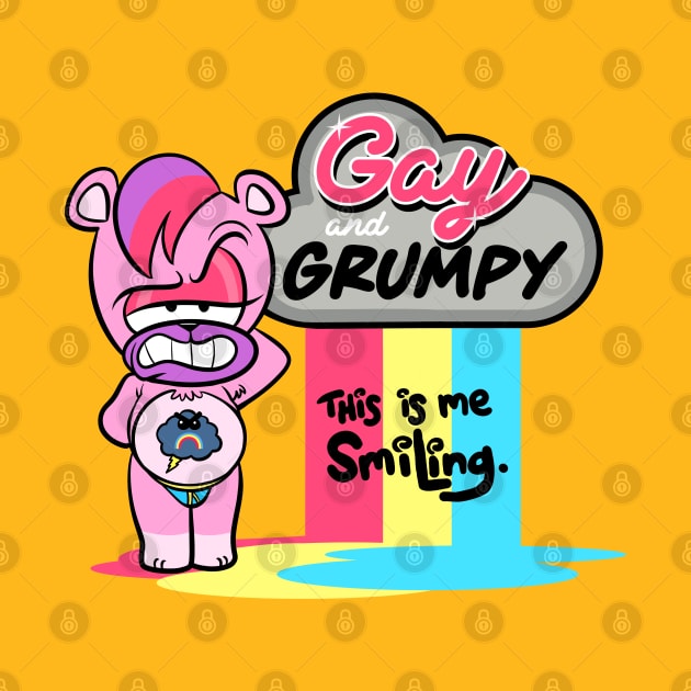 Gay & Grumpy smile by BeefcakeBoss