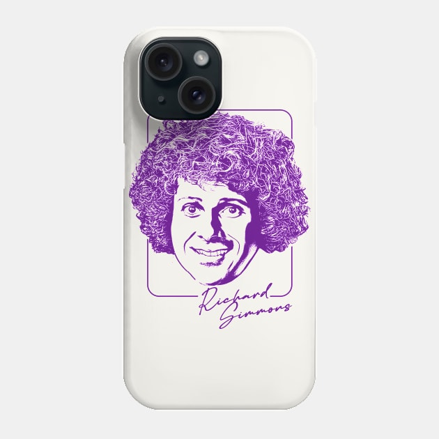 Richard Simmons // Retro Fan Design Phone Case by DankFutura