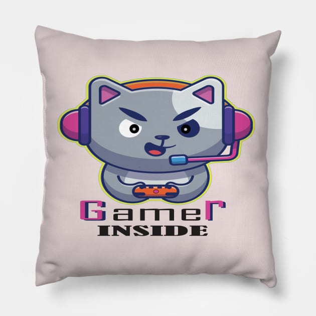 Best Gaming Headsets: Unleashing the Gamer Inside with Style Pillow by Mirak-store 