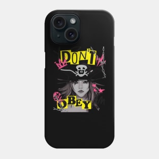 Pirate women don't obey Phone Case