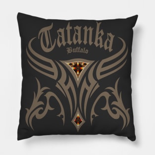 TaTanka Gray Pillow