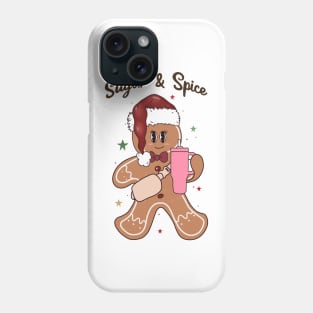Sugar and spice Gingerbread man Phone Case