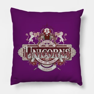 Unicorns Age of Magic Pillow