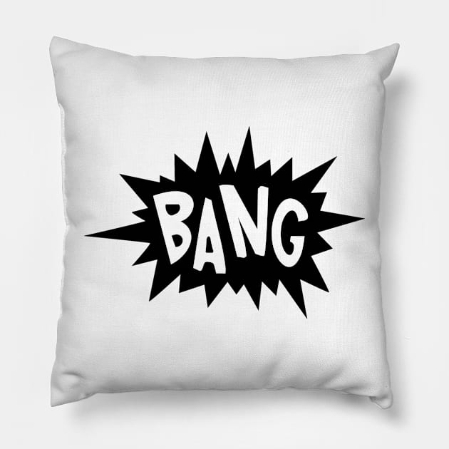 BANG Pillow by Bugsponge