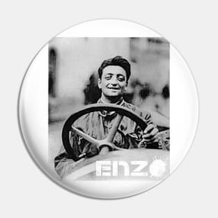 Enzo Ferrari Pin