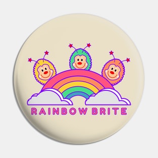 Rainbow brite spark, lucky , OJ kids gift Pin