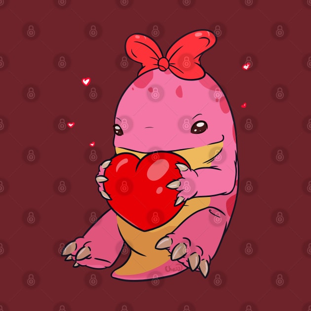 Quaggan with heart by chezzepticon