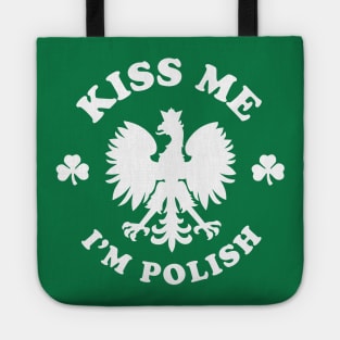 St. Patrick's Day Polish - Kiss Me I'm Irish Tote