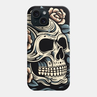 Skull- Full Tattoo Design 4 Phone Case