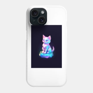 Iridescent Cat Phone Case