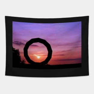 Sunset at Heavens Gate Tapestry