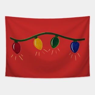 Christmas lights Tapestry