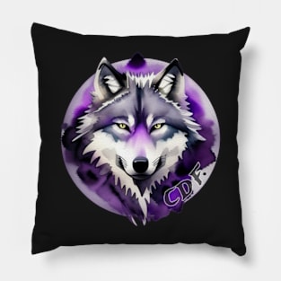 A wolf Pillow