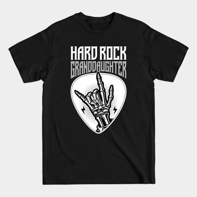 Discover Hard Rock GrandDaughter Rock Hand Sign - Rock - T-Shirt