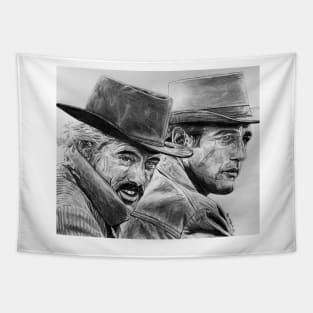 Butch Cassidy Sundance Kid Tapestry