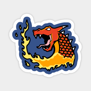 Fire Wyrm Magnet