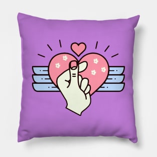 Romantic Love Sign Pillow