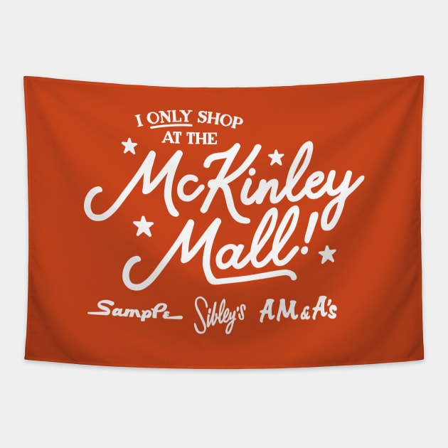 McKinley Mall Buffalo NY Tapestry by Carl Cordes