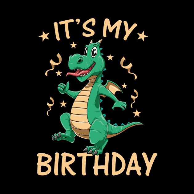 Happy Birthday Dragon Lovers Cute Kids Bday by melostore