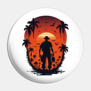 Man of Adventure Pin