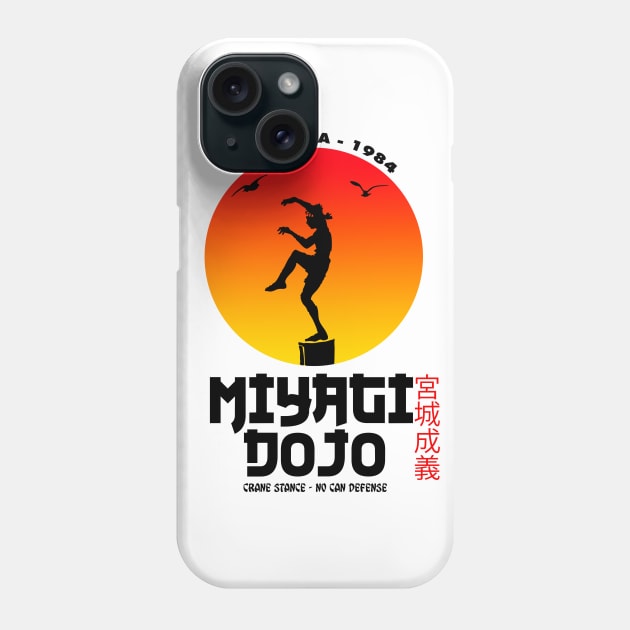 Miyagi Dojo (White) Phone Case by Melonseta