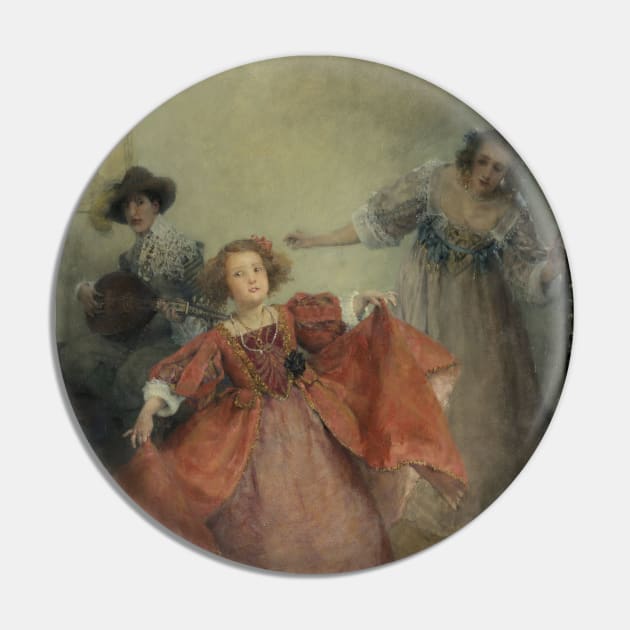 Airs and Graces by Laura Theresa Alma-Tadema Pin by Classic Art Stall