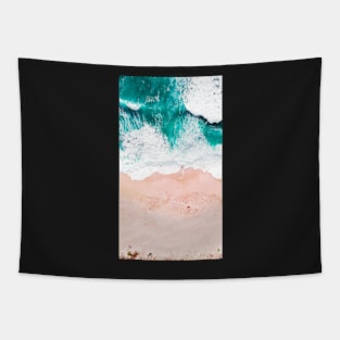 Beautiful Turquoise Sandy Beach Tapestry