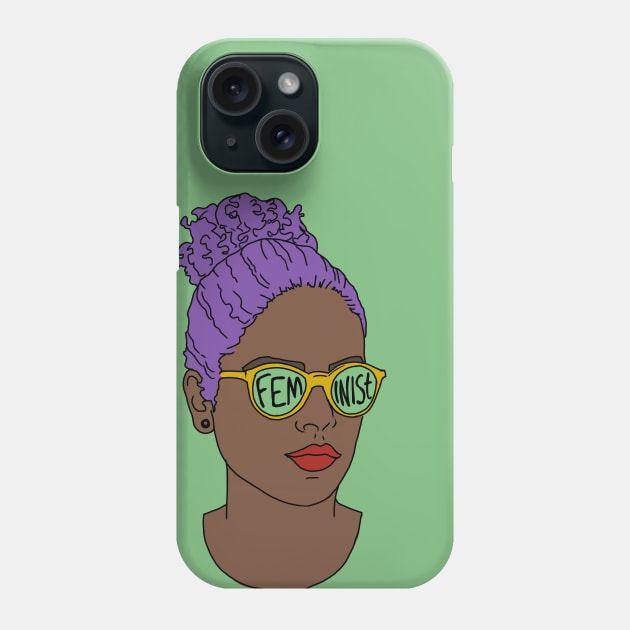 Feminist Feminism t-shirt Phone Case by The Brooklyn Vibe