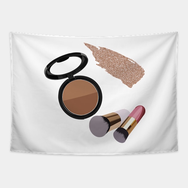 makeup Tapestry by smoochugs