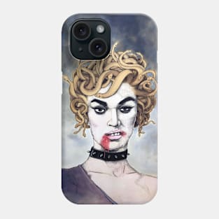 A gorgon with attitude Phone Case