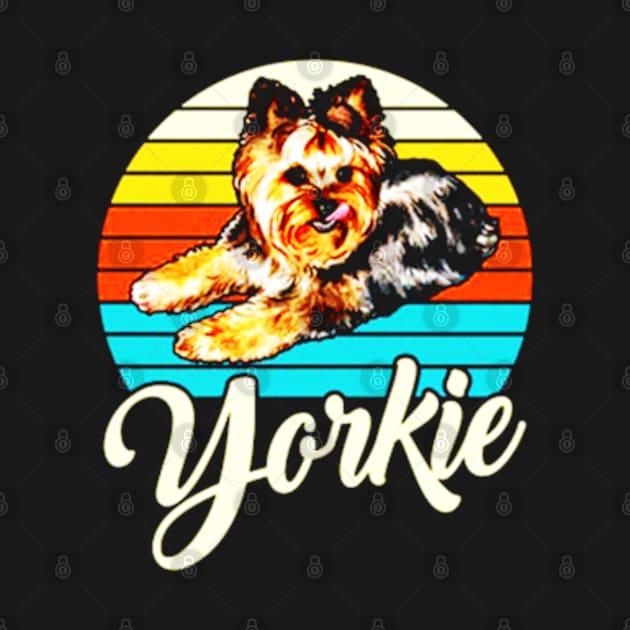 Yorkie 1970s Dog Lover by harryq3385