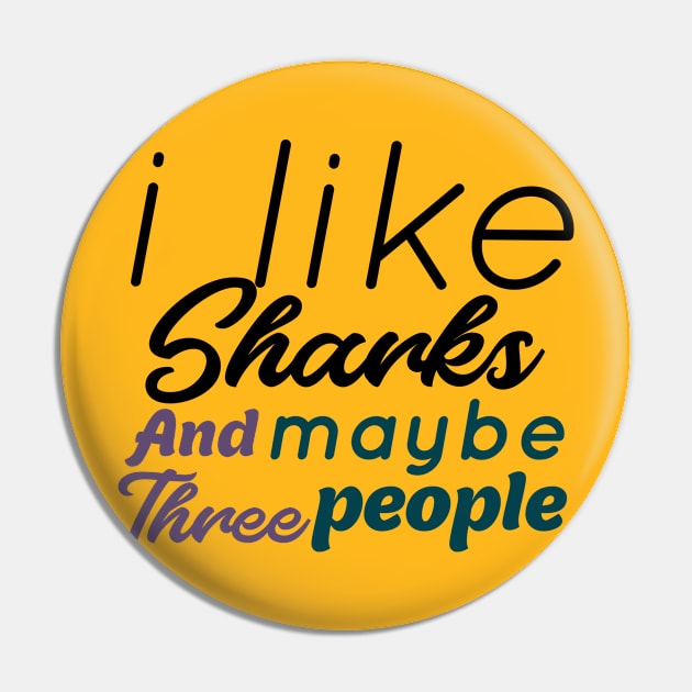 shark lover Pin by Design stars 5