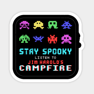 80s Video Game Stay Spooky Magnet