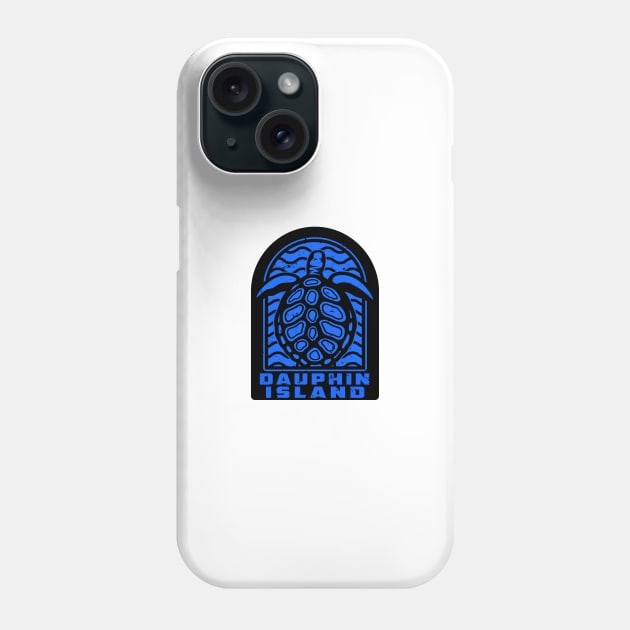 Dauphin Island Alabama Sea Turtle AL Phone Case by DD2019