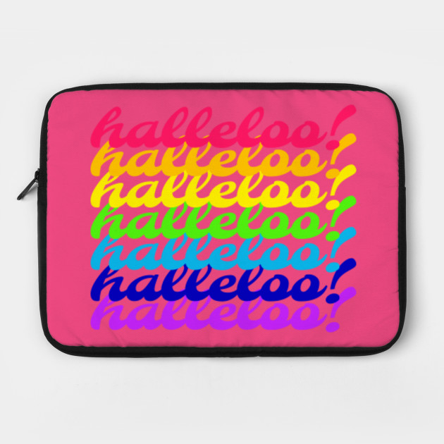 Halleloo Rainbow Drag Catchphrase tshirt