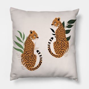 Wild Cheetahs - Spring Pillow