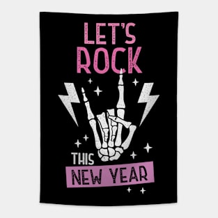 Let's Rock This New Year Tapestry