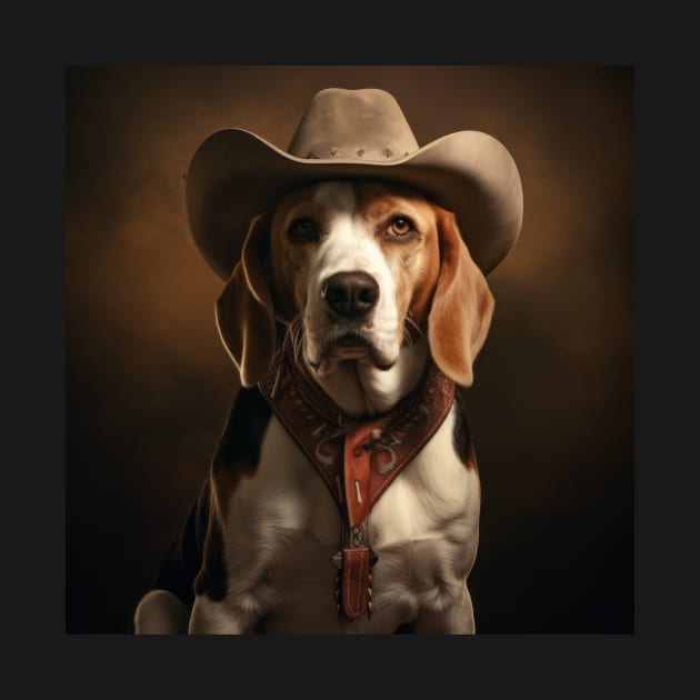 Cowboy Dog - Beagle by Merchgard