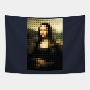 mona lisa lego Tapestry