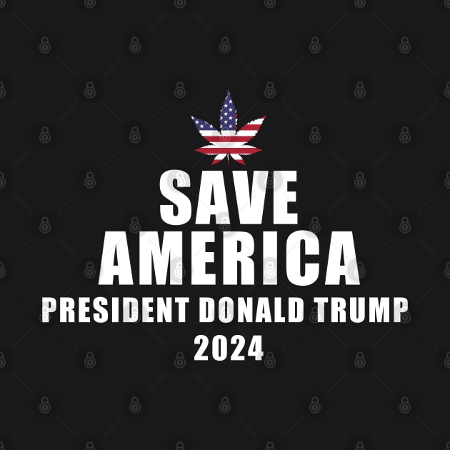 Save America President Donald Trump 2024 by Maan85Haitham