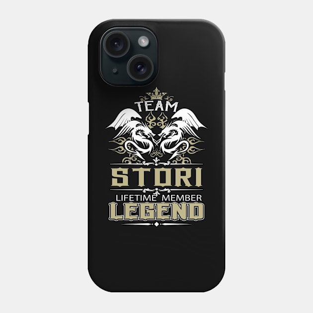 Stori Name T Shirt -  Team Stori Lifetime Member Legend Name Gift Item Tee Phone Case by yalytkinyq