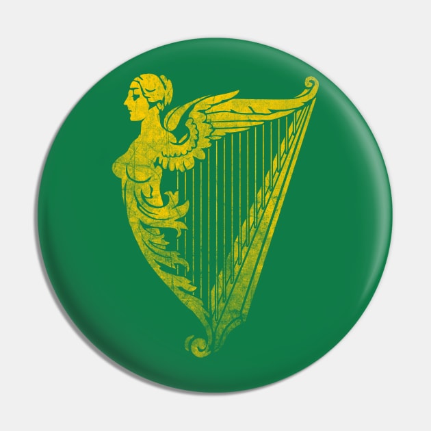 Irish Harp Heraldry Pin by GAz