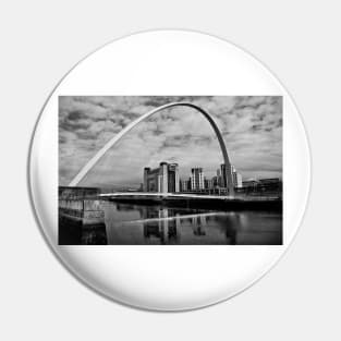 Gateshead Millennium Bridge and Baltic Pin