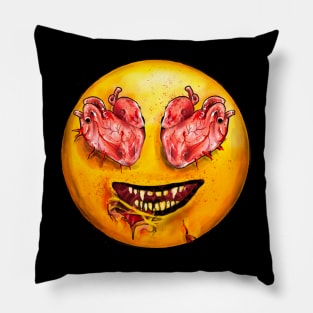 Love Hearth emoji Pillow