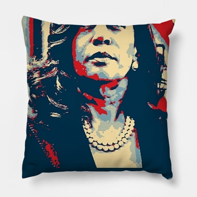 kamala 2020 Pillow by skittlemypony